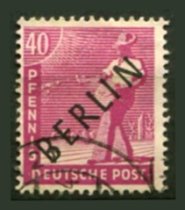 Berlin Afa 08 Stemplet