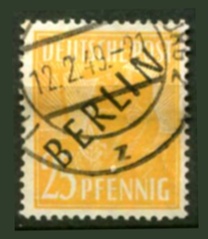 Berlin Afa 10 Stemplet