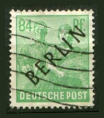 Berlin Afa 16 Stemplet