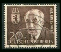 Berlin Afa 115 Stemplet