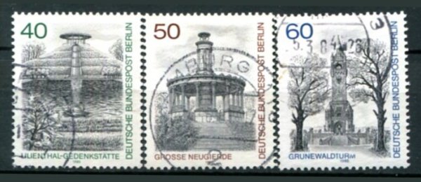 Berlin Afa 632 - 34 Stemplet