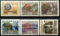 Østrig Afa 432 - 37 Ustemplet