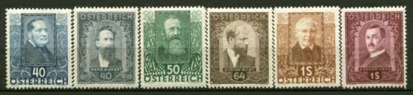 Østrig Afa 459 - 64 Ustemplet