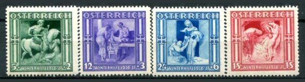 Østrig Afa 541 - 44 Ustemplet