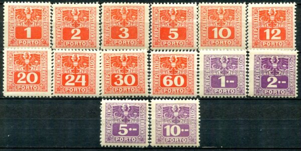 Østrig Afa 175 - 88 Postfrisk Porto