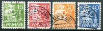 Danmark Afa 257 - 60 Stemplet