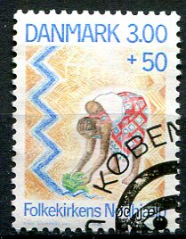 Danmark Afa 907 Stemplet