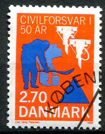Danmark Afa 908 Stemplet