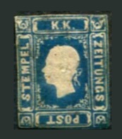 Østrig Afa 05 Stemplet beklipet u/ansvar Avisporto