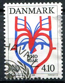 Danmark Afa 909 Stemplet