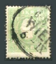 Østrig Afa 11 II Stemplet