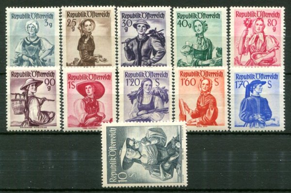 Østrig Afa 824 - 34 Ustemplet