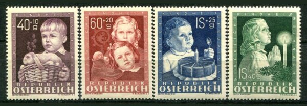 Østrig Afa 811 - 14 Ustemplet