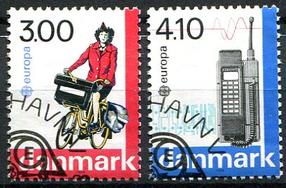 Danmark Afa 911 - 12 Stemplet