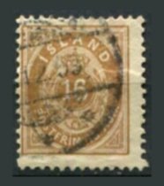 Island Afa 09B Stemplet