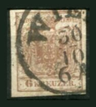 Østrig Afa 04 Stemplet