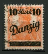 Danzig Afa 46a Stemplet