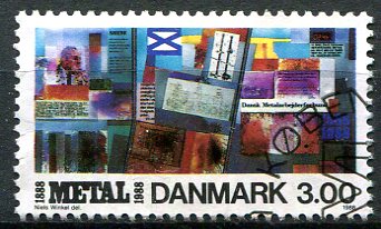 Danmark Afa 915 Stemplet