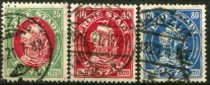 Danzig Afa 63 - 65 Stemplet