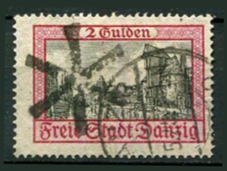 Danzig Afa 208 Stemplet