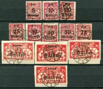 Danzig Afa 182 - 93 Stemplet
