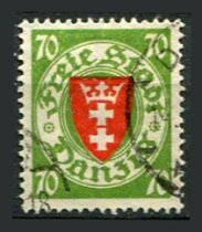 Danzig Afa 252 Stemplet