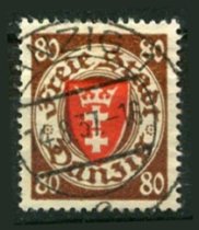Danzig Afa 253 Stemplet