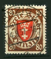 Danzig Afa 253 Stemplet