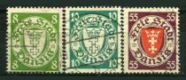 Danzig Afa 272 - 74 Stemplet