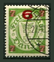 Danzig Afa 241 Stemplet