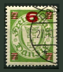Danzig Afa 241 Stemplet