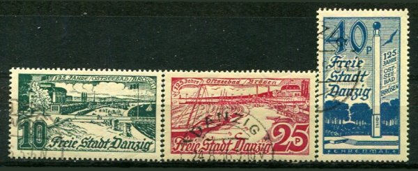 Danzig Afa 262 - 64 Stemplet