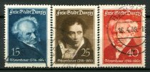 Danzig Afa 284 - 86 Stemplet