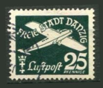 Danzig Afa 298 Stemplet