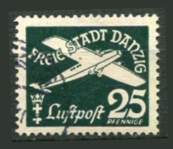Danzig Afa 298 Stemplet