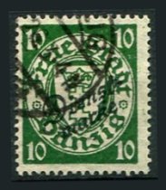 Danzig Afa 42 Stemplet Tjenestemærker