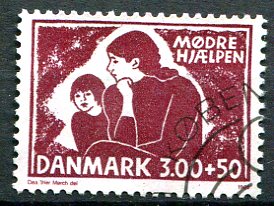 Danmark Afa 917 Stemplet