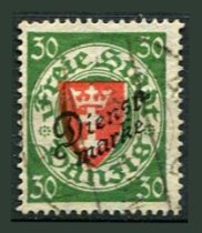 Danzig Afa 47 Stemplet Tjenestemærker