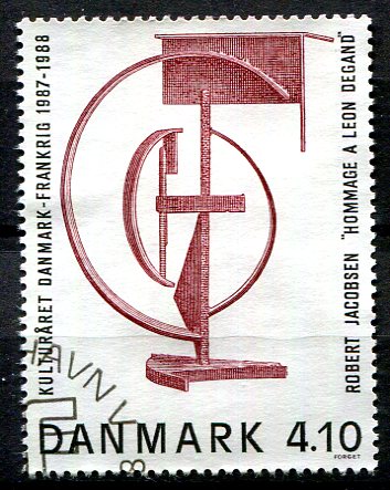 Danmark Afa 918 Stemplet