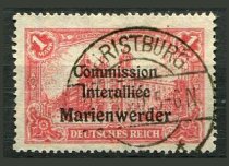 Marienwerder Afa 27 Stemplet