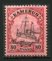 Tysk post i Kamerun Afa 15 Postfrisk