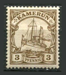 Tysk post i Kamerun Afa 7 Ustemplet