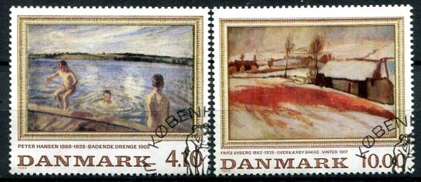 Danmark Afa 921 - 22 Stemplet