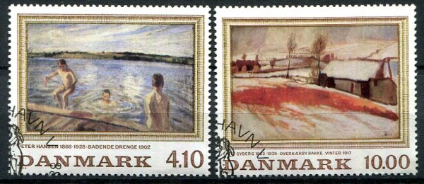 Danmark Afa 921 - 22 Stemplet