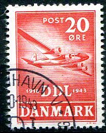 Danmark Afa 282 Stemplet
