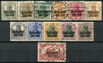 Tysk post i Ob Ost Afa 01 - 12 Stemplet