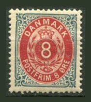 Danmark Afa 25y Ustemplet