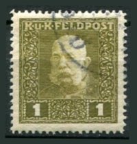 Østrig-Ungarn Feltpost Afa 22 Stemplet