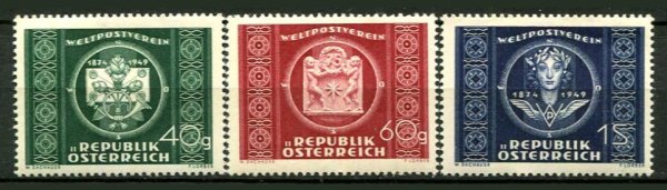 Østrig Afa 836 - 38 Ustemplet