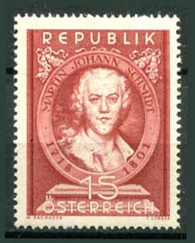 Østrig Afa 858 Ustemplet